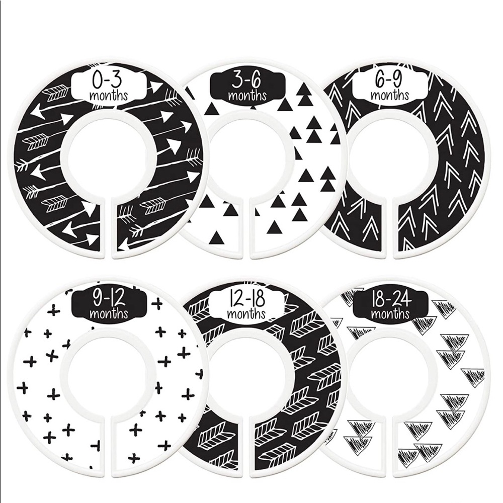 Tribal Baby Nursery Closet Dividers